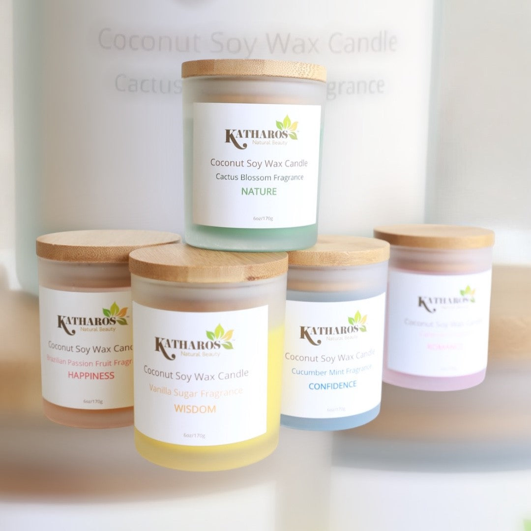 Coconut/Soy Candles 6oz. - Love & Friendship are Full Color