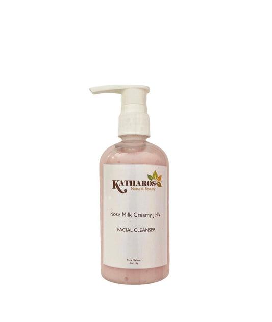 Rose Milk Creamy Jelly Facial Cleanser