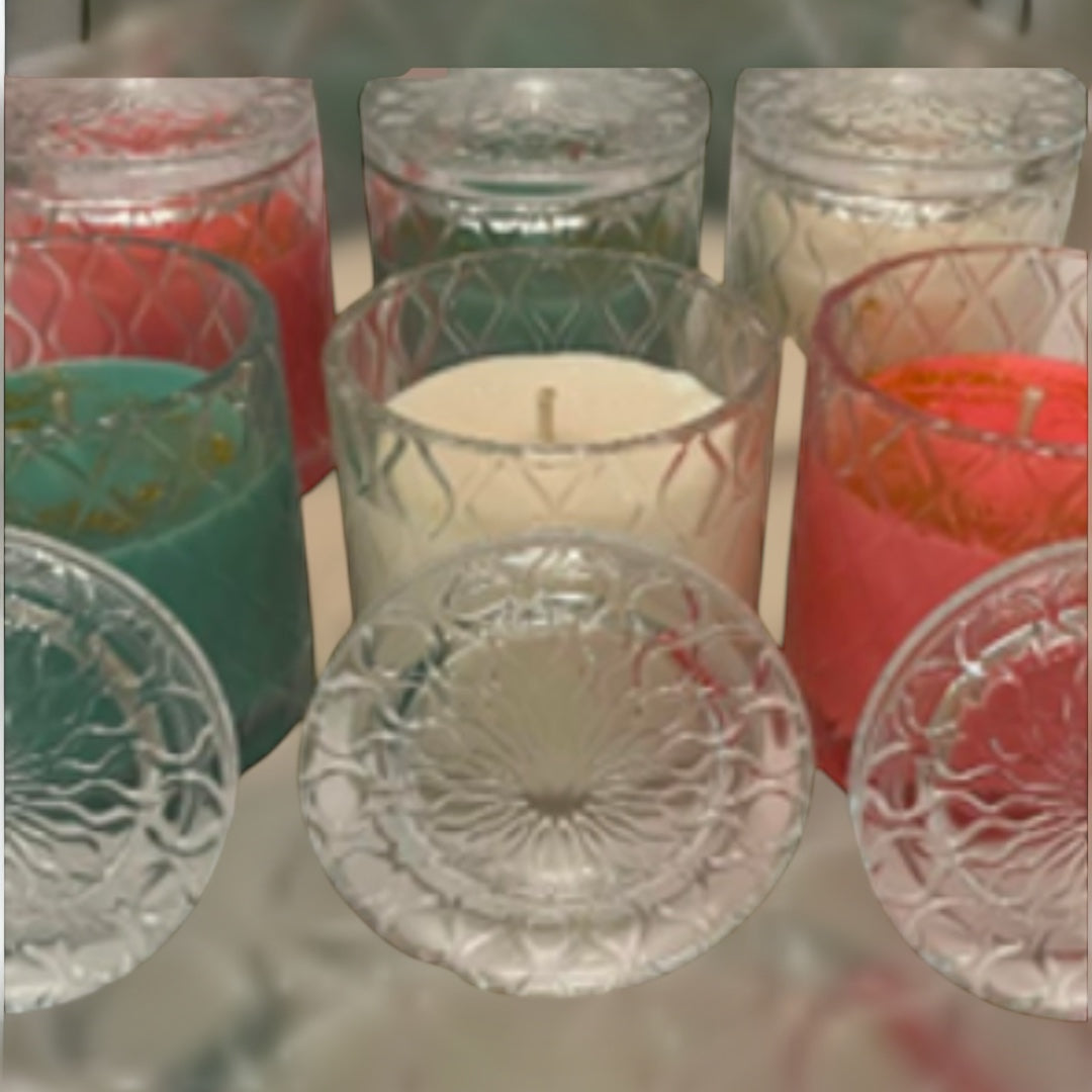 Luxury Glass Jar Soy Candle - 8oz/228g